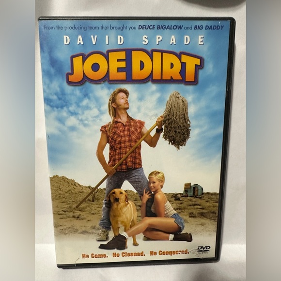 Get Your Dirt Fix with the Legendary Joe Dirt DVD - Picture 1 of 3